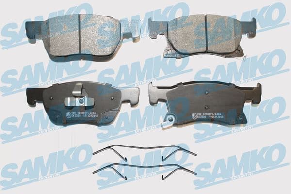 Brake Pad Set, disc brake 5SP2048K