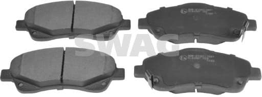 Brake Pad Set, disc brake 81 91 6653
