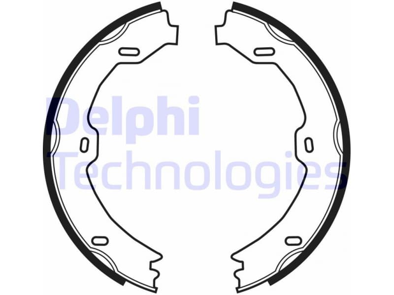 Brake Shoe Set, parking brake LS1923
