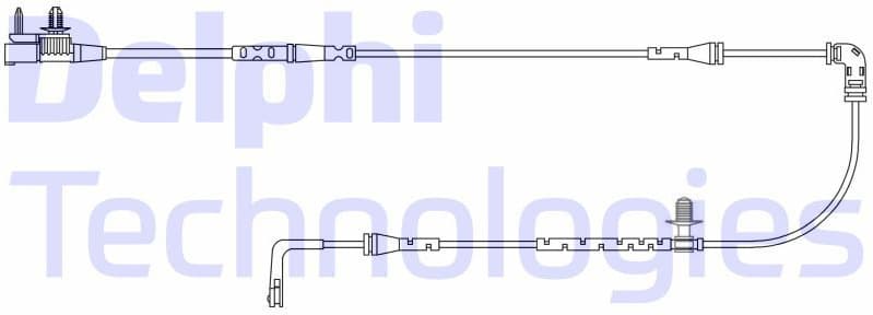 Warning Contact, brake pad wear LZ0319