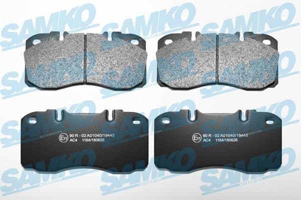 Brake Pad Set, disc brake 5SP1164