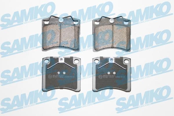 Brake Pad Set, disc brake 5SP631