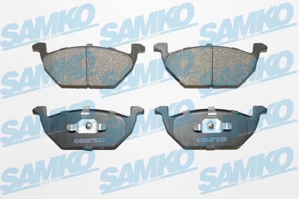 Brake Pad Set, disc brake 5SP668