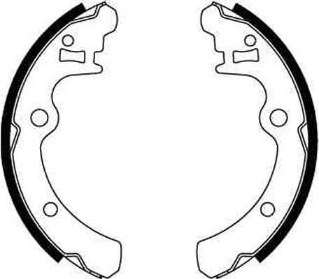 Brake Shoe Set GS8506 - image 3