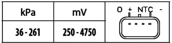 Sensor, intake manifold pressure 6PP 009 400-381 - image 2
