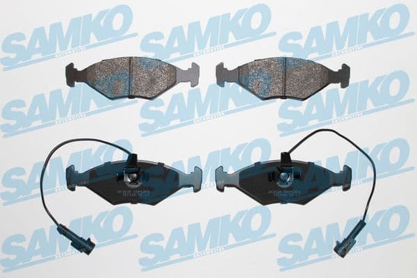 Brake Pad Set, disc brake 5SP1204