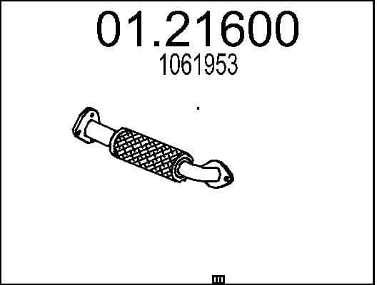 Exhaust Pipe 01.21600