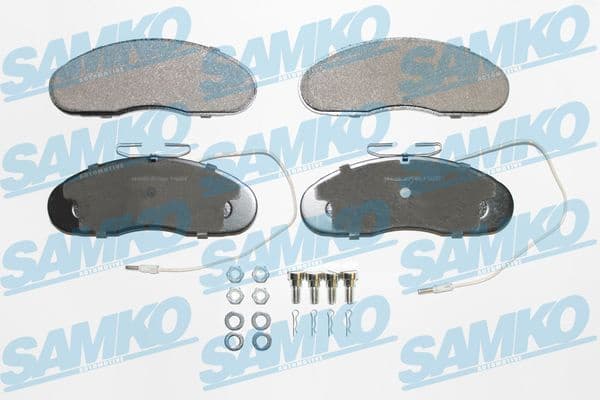 Brake Pad Set, disc brake 5SP580