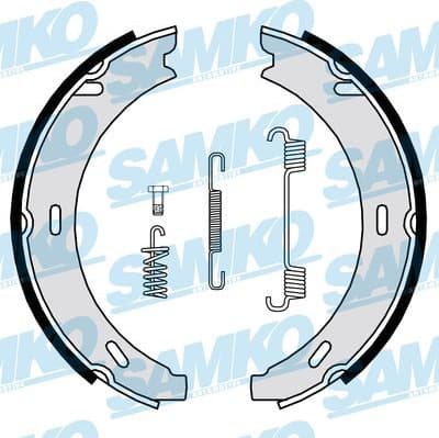 Brake Shoe Set, parking brake 84729