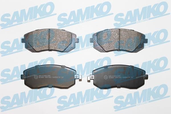 Brake Pad Set, disc brake 5SP1363