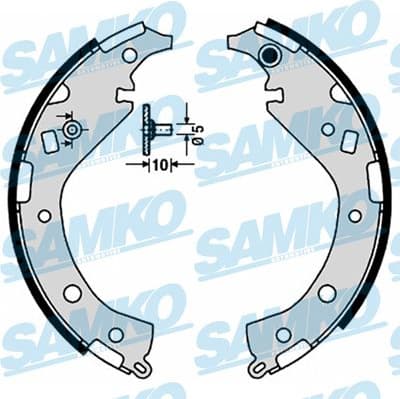 Brake Shoe Set 89170