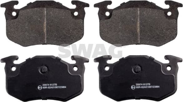 Brake Pad Set, disc brake 60 91 6189