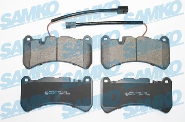 Brake Pad Set, disc brake 5SP2072