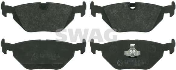 Brake Pad Set, disc brake 20 91 6196