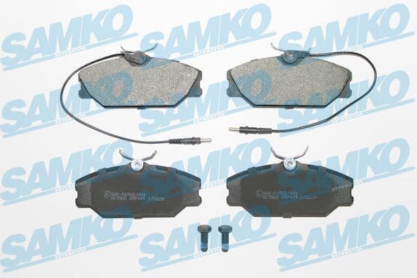 Brake Pad Set, disc brake 5SP445