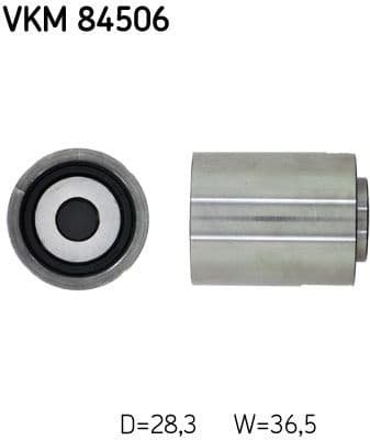 Deflection Pulley/Guide Pulley, timing belt VKM 84506 - image 2