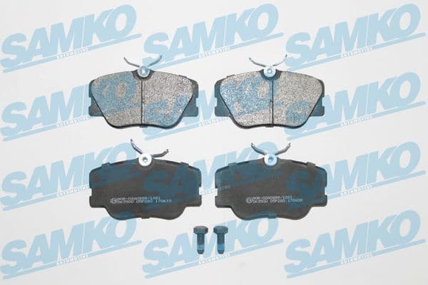 Brake Pad Set, disc brake 5SP280