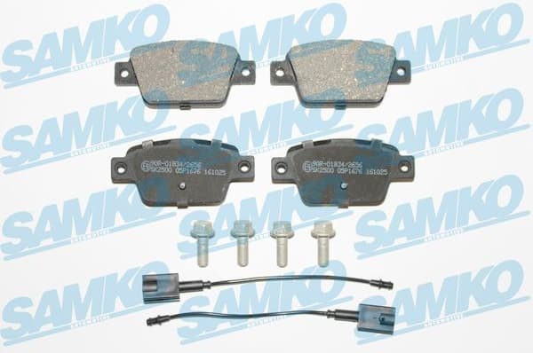 Brake Pad Set, disc brake 5SP1676