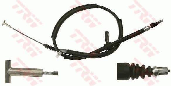 Cable Pull, parking brake GCH2632 - image 2
