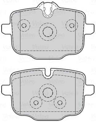 Brake Pad Set, disc brake ESSENTIAL 302137 - image 2