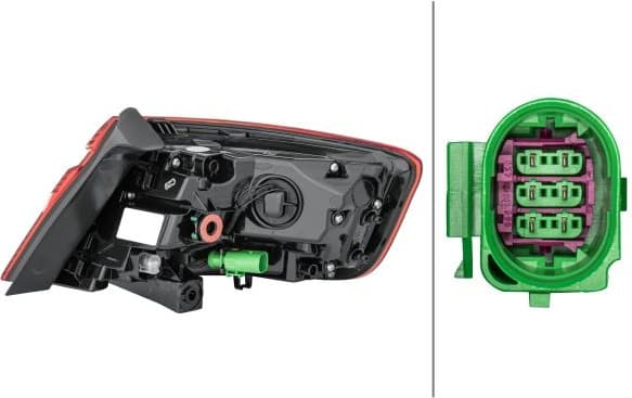 Tail Light Assembly 2SD012836071 - image 2