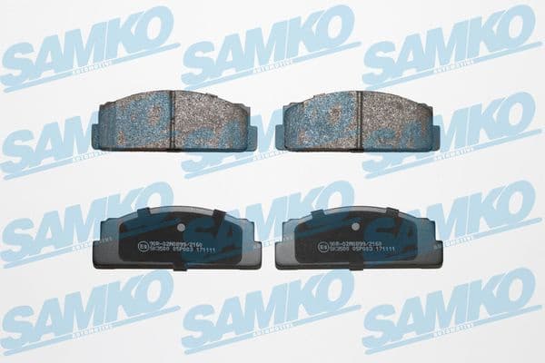 Brake Pad Set, disc brake 5SP003