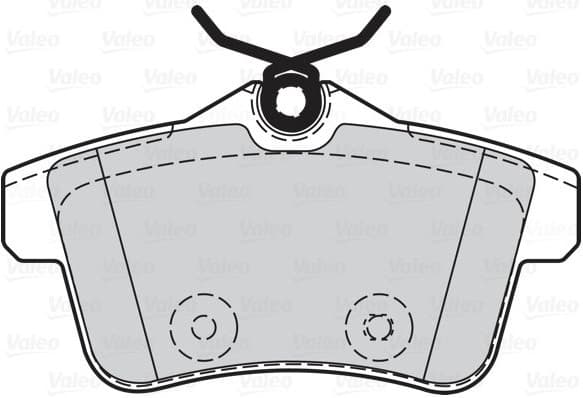 Brake Pad Set, disc brake ESSENTIAL 302126 - image 2