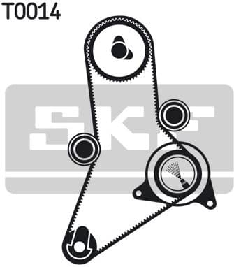 Timing Belt Kit VKMA 02381 - image 4