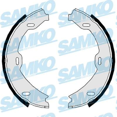 Brake Shoe Set, parking brake 88879