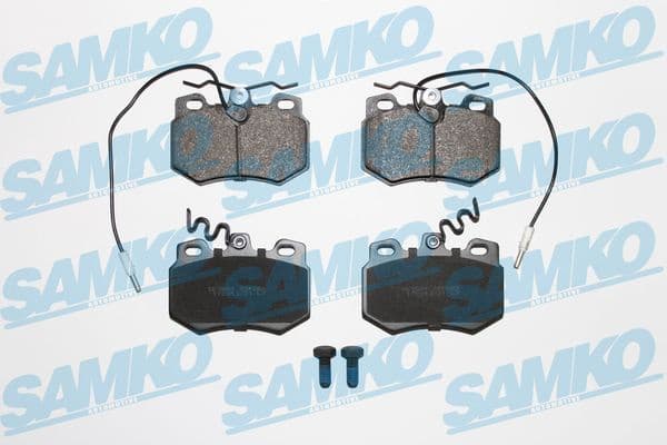 Brake Pad Set, disc brake 5SP282