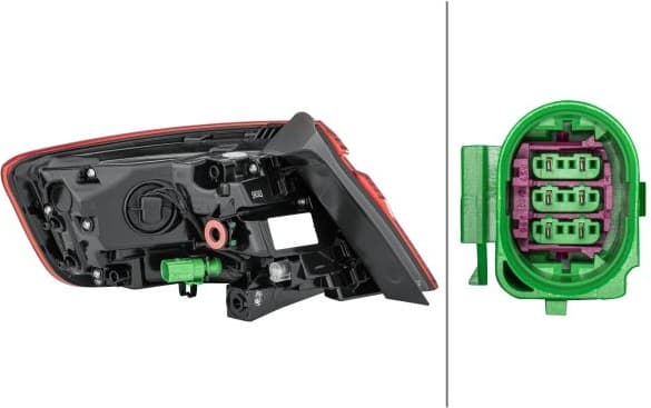 Tail Light Assembly 2SD012836081 - image 2