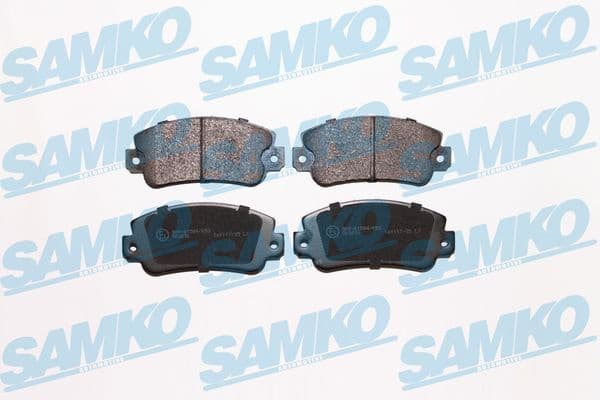 Brake Pad Set, disc brake 5SP006