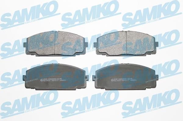 Brake Pad Set, disc brake 5SP577