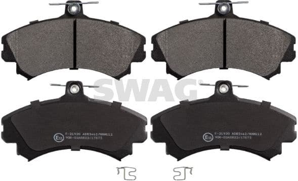 Brake Pad Set, disc brake 55 91 6213
