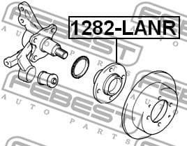 Wheel Hub 1282-LANR - image 2