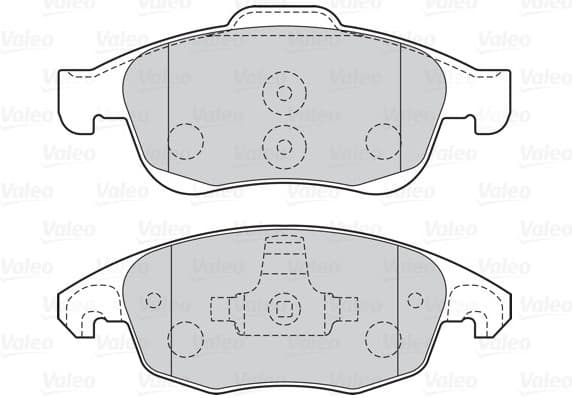 Brake Pad Set, disc brake ESSENTIAL 301997 - image 2
