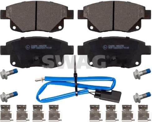 Brake Pad Set, disc brake 50 91 6701