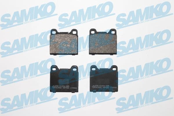 Brake Pad Set, disc brake 5SP362