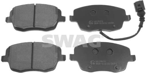 Brake Pad Set, disc brake 30 91 6998