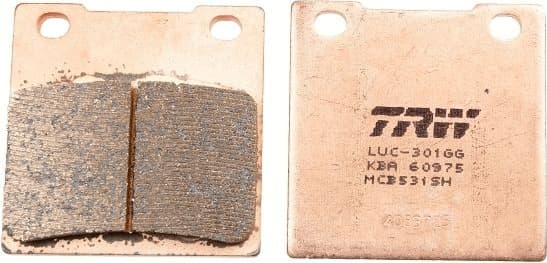 Brake Pad Set, disc brake Sinter Street MCB531SH - image 2