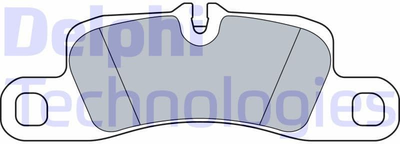 Brake Pad Set, disc brake LP3546
