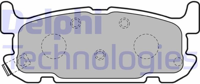 Brake Pad Set, disc brake LP1752