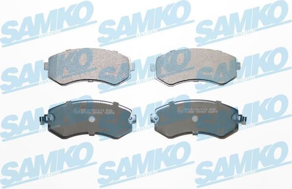 Brake Pad Set, disc brake 5SP856