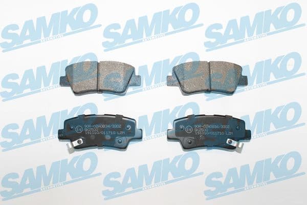 Brake Pad Set, disc brake 5SP1710