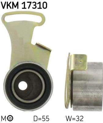 Tensioner Pulley, timing belt VKM 17310 - image 2