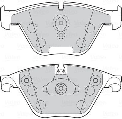 Brake Pad Set, disc brake ESSENTIAL 302273 - image 2
