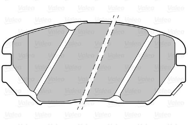 Brake Pad Set, disc brake ESSENTIAL 301348 - image 2