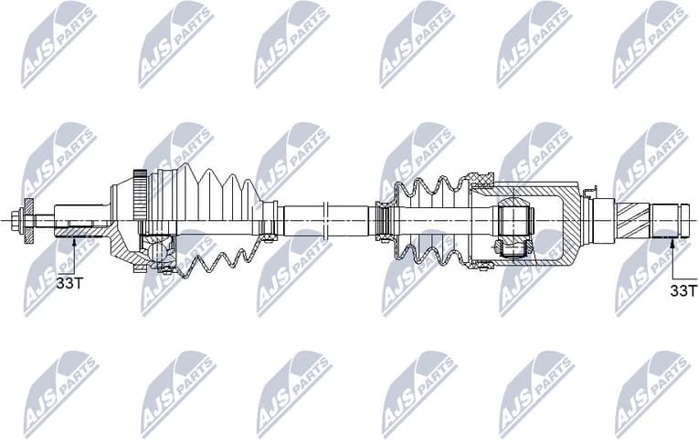 Drive Shaft NPW-ME-122