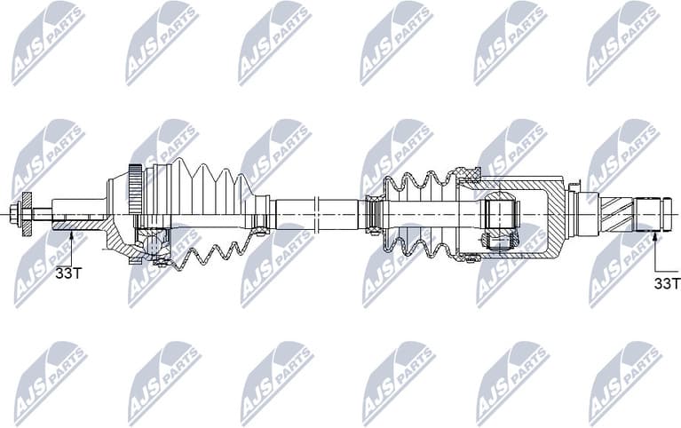 Drive Shaft NPW-ME-120