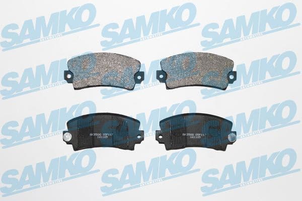 Brake Pad Set, disc brake 5SP117